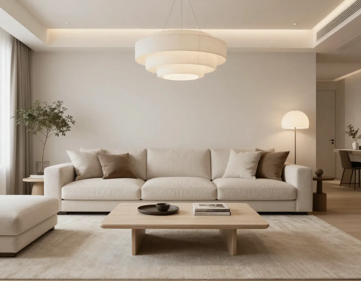 styled living room interior